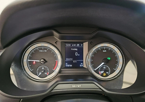 Skoda Octavia cena 77500 przebieg: 116142, rok produkcji 2019 z Czerwieńsk małe 407